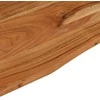 Rašomojo stalo stalviršis, 120x60x2,5cm, akacijos masyvas