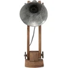 Pakabinamas šviestuvas Rašomojo stalo šviestuvas, sidabrinis, 23x13x52cm, 25W, E27