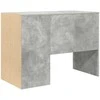 Stalas Betono pilka 102 x 50 x 75 cm Apdirbta mediena