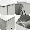 Rato konteinerių laikymas 3 konteineriams 340 x 77.5 x 115.5 cm