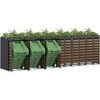 Rato konteinerių laikymas 3 konteineriams 340 x 77.5 x 115.5 cm