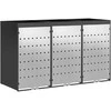 Rato konteinerių laikymas 3 konteineriams 340 x 77.5 x 115.5 cm
