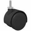 Ratukai 2 pcs Juoda 40,1 x 37,8 mm PP ir geležis