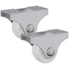Ratukas 2 pcs Balta 42 x 11,5 x 29 mm Geležis