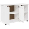 Ratuotas kabinetas Balta 100 x 39 x 65,5 cm Kietas pušies medis