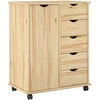 Ratuotas kabinetas Ruda 63,5 x 39 x 79 cm Kietas pušies medis