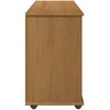 Ratuotas kabinetas su ratu Medus ruda 100 x 39 x 65,5 cm