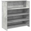 Registratūra, betono pilkas, 100x50x103,5 cm, apdirbta mediena