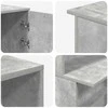 Registratūra, betono pilkas, 200x50x103,5 cm, apdirbta mediena