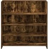 Registratūra, dūminio ąžuolo, 100x50x103,5 cm, apdirbta mediena