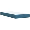 Reguliuojama lova su čiužiniu Tamsiai mėlyna 100 x 200 cm