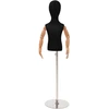 Reguliuojamas 120-157 cm manekenas su baze Uniseksas PP Juoda