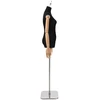 Reguliuojamas manekenas 165-213 cm su baze Moteris PP Juoda
