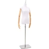 Reguliuojamas manekenas 165-213 cm su baze Moteris PP Balta