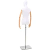 Reguliuojamas manekenas 165-213 cm su baze Moteris PP Balta
