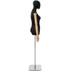 Reguliuojamas manekenas 165-213 cm su baze Moteris PP Juoda