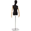 Reguliuojamas manekenas 165-213 cm su baze Moteris PP Juoda