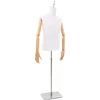 Reguliuojamas manekenas 170-218 cm su baze Vyras PP Balta