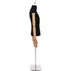 Reguliuojamas manekenas 170-218 cm su baze Vyras PP Juoda