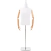 Reguliuojamas manekenas 170-218 cm su baze Vyras PP Balta