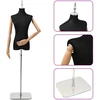 Reguliuojamas manekenas 165-213 cm su baze Moteris PP Juoda