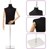 Reguliuojamas manekenas 170-218 cm su baze Vyras PP Juoda