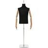 Reguliuojamas manekenas 170-218 cm su baze Vyras PP Juoda