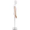 Reguliuojamas manekenas 170-218 cm su baze Vyras PP Balta