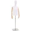 Reguliuojamas manekenas 170-218 cm su baze Vyras PP Balta