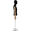 Reguliuojamas manekenas 170-218 cm su baze Vyras PP Juoda