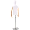 Reguliuojamas manekenas 170-218 cm su baze Vyras PP Balta