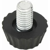 315594 Adjustable Furniture Feet M8 18 pcs Juodas