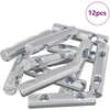 Riešutas 12 vnt. Cinkuota 60 x 12 mm Geležis