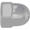 Riešutas 2 vnt. Sidabrinė M6 x 10 mm Geležis