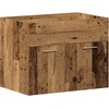 TV staliukas Vonios spintelė Senas medis 60 x 38,5 x 46 cm Apdirbta mediena