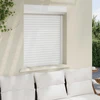 Ritinys uždangalas Baltas 80 x 100 cm Aliuminis ir poliuretanas