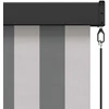 Roletas Antracito ir baltos 180 x 250 cm Audinys ir aliuminis