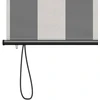 Roletas Antracito ir baltos 80 x 250 cm Audinys ir aliuminis