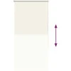 roletas balsvos 65x150 cm audinio plotis 60,7 cm poliesteris