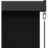 Roletas Juoda 100 x 250 cm Audinys ir aliuminis