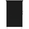 Roletas Juoda 140 x 250 cm Audinys ir aliuminis