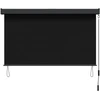 Roletas Juoda 60 x 250 cm Audinys ir aliuminis