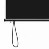 Roletas Juoda 60 x 250 cm Audinys ir aliuminis
