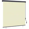 Roletas Kreminė 180 x 250 cm Audinys ir aliuminis