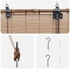 Roletas Ruda 40 x 160 cm Bambukas