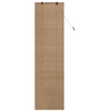 Roletas Ruda 40 x 220 cm Bambukas