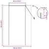 Roletas Gamta 100 x 160 cm Bambukas