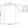 Roletas Ruda 140 x 160 cm Bambukas