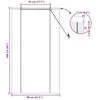 Roletas Ruda 80 x 160 cm Bambukas