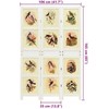 Romdivider Panel Balta 106 x 165 cm MDF plokštė